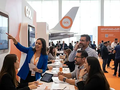 GOL expande quadro de funcionários para atender crescimento da malha aérea nacional.