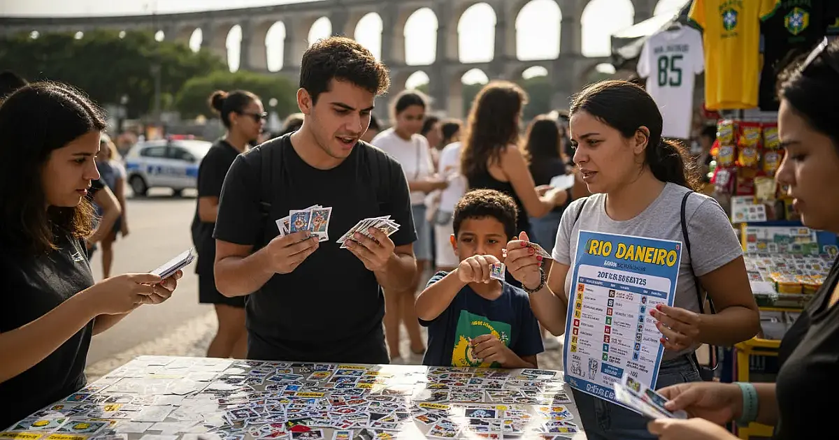 Febre de colecionador: Rio de Janeiro lidera ranking nacional de figurinhas da Copa 2026