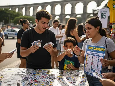 Febre de colecionador: Rio de Janeiro lidera ranking nacional de figurinhas da Copa 2026