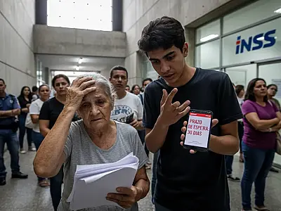 Novas regras do INSS impõem espera de 30 dias para novos pedidos em caso de negativa do benefício.