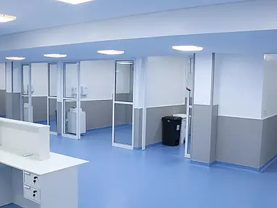 Leitos da UTI do Hospital Municipal de Cubatão passam por renovação completa para melhor atender a população.