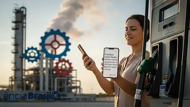 Refinaria Abreu e Lima (RNEST) atingiu recorde de produção de diesel S-10 em 2026 após modernização. Foto: Fabio Rodrigues-Pozzebom/Agência Brasil