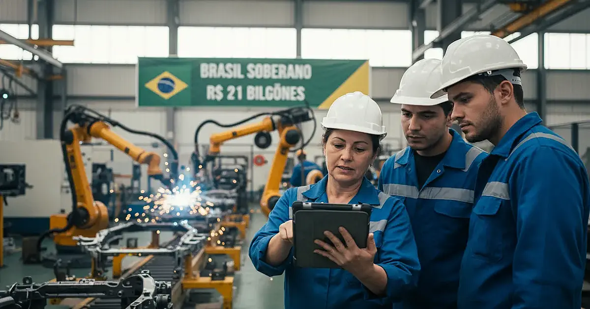 Brasil Soberano 2: BNDES libera R$ 21 bilhões para blindar indústrias contra tarifaço de Trump e conflitos globais
