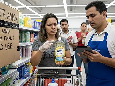 Produtos da marca Ypê seguem sob monitoramento da Anvisa após recurso administrativo da empresa.