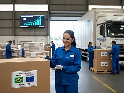 Geraldo Alckmin recebe parlamentares europeus para discutir avanços no acordo comercial.
