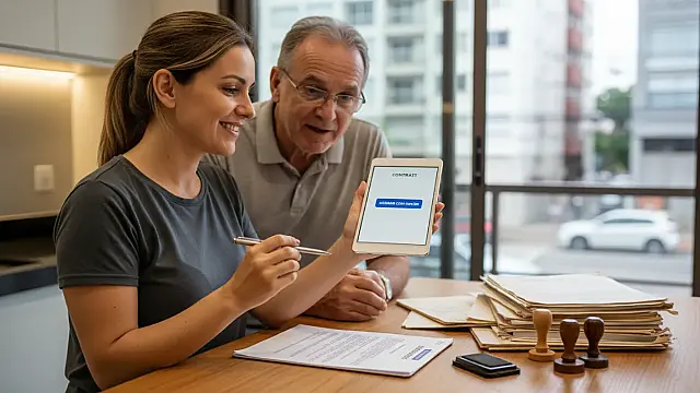 O serviço de assinatura eletrônica do Gov.br permite assinar documentos com validade jurídica pelo celular.