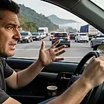 Trânsito no Sistema Anchieta-Imigrantes exige paciência do motorista rumo à Capital nesta quinta