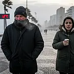 Frio em Santos: Termômetros marcam 12°C e nova frente fria deve atingir a região nos próximos dias