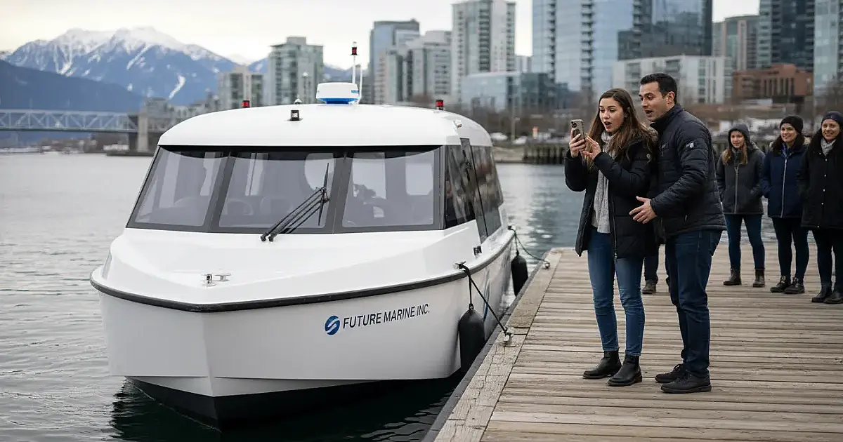 Táxis aquáticos autônomos: a revolução do transporte urbano que já navega no Canadá