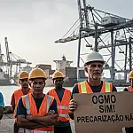 Greve de estivadores paralisa Porto de Santos e expõe divisão nacional da categoria