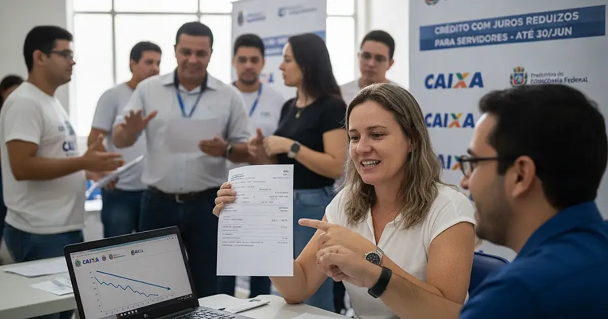 Servidores de Guarujá têm até 30 de junho para garantir crédito e juros reduzidos na Caixa