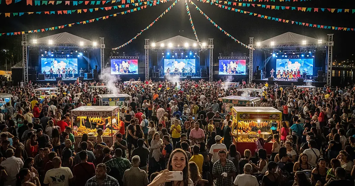 Quermesse da Lagoa em Santos terá megaestrutura com 3 palcos e quase um mês de festa