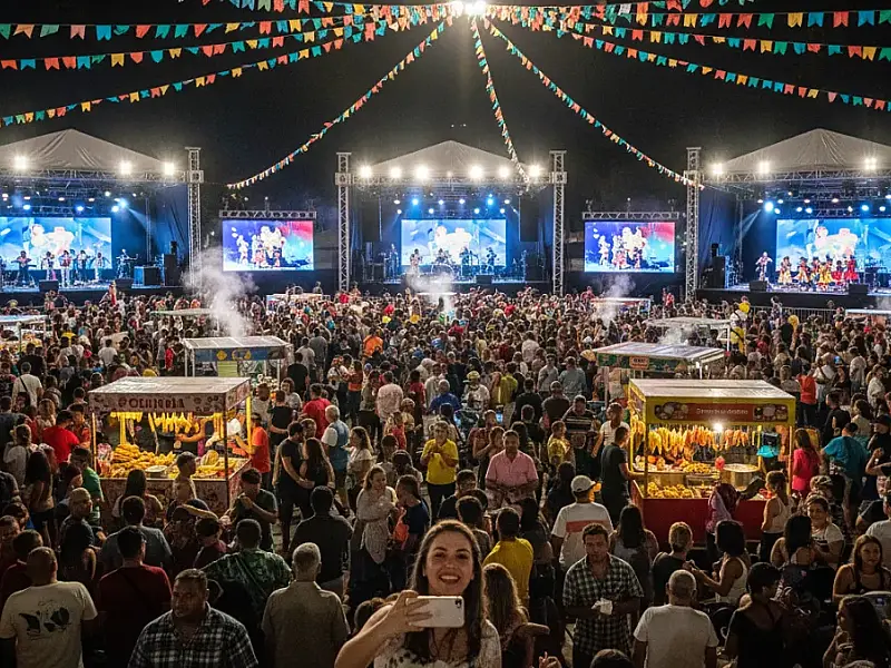 Quermesse da Lagoa em Santos terá megaestrutura com 3 palcos e quase um mês de festa