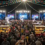 Quermesse da Lagoa em Santos terá megaestrutura com 3 palcos e quase um mês de festa