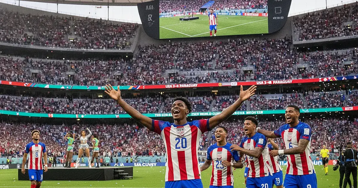 Show de Balogun e Anitta: EUA atropelam Paraguai na estreia da Copa de 2026 com SoFi Stadium lotado