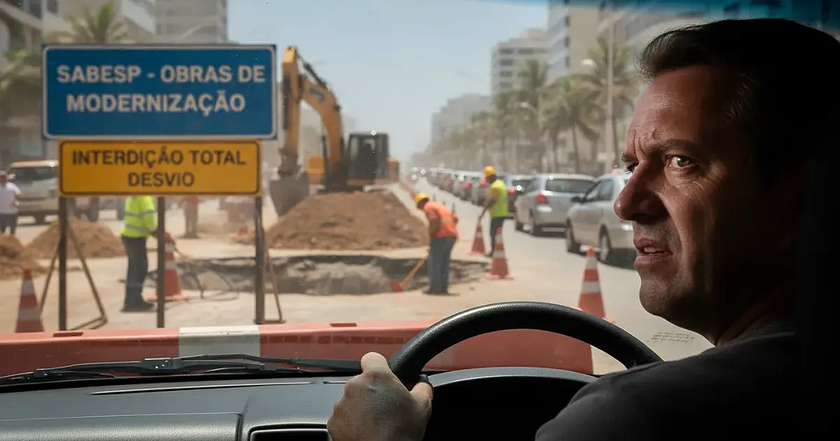 Sabesp interdita quase 120 ruas na Baixada Santista; confira cidades afetadas