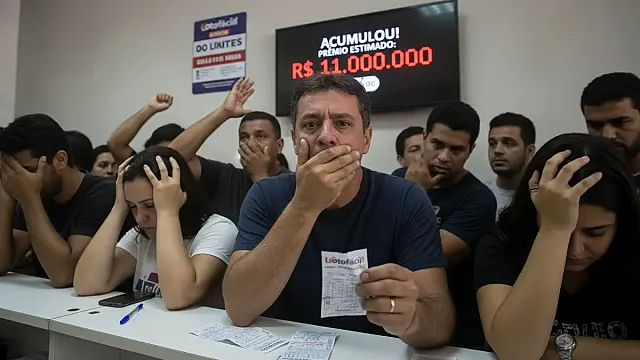 Sorteio da Lotofácil realizado no Espaço da Sorte em São Paulo atrai milhares de apostadores em busca de prêmios milionários.