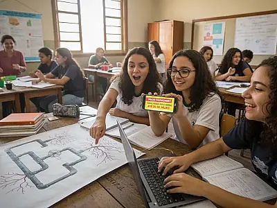 Iniciativa da Fiocruz premia projetos escolares que unem ciência e educação em todo o Brasil. Foto: Divulgação/Fiocruz