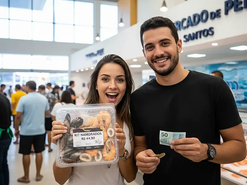 Dia dos Namorados em Santos: Jantar de luxo em casa custa menos de R$ 45