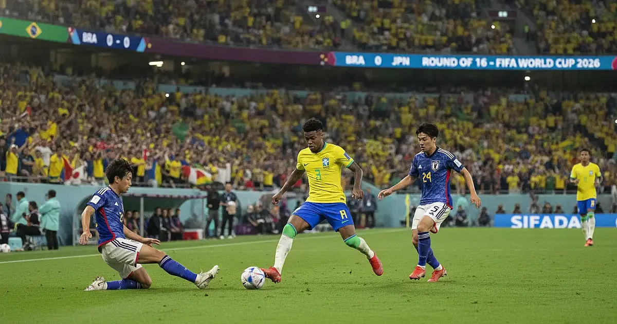 Brasil x Japão: onde assistir ao vivo, horário e escalações no mata-mata da Copa do Mundo 2026