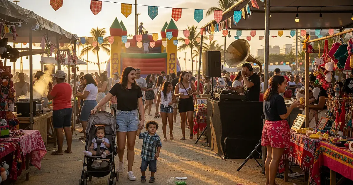 Festa Junina da FeirArte em Santos começa neste domingo; veja a programação completa