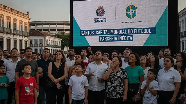 A parceria entre a Prefeitura de Santos e a CBF visa elevar o Museu Pelé ao patamar de destino global obrigatório.