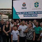 Santos e CBF firmam parceria para consolidar a cidade como destino mundial do Rei Pelé