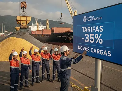 O Porto de São Sebastião busca atrair novos negócios com redução agressiva em tarifas portuárias.