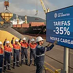 Porto de São Sebastião reduz tarifas em 35% para atrair novas cargas e diversificar mercado