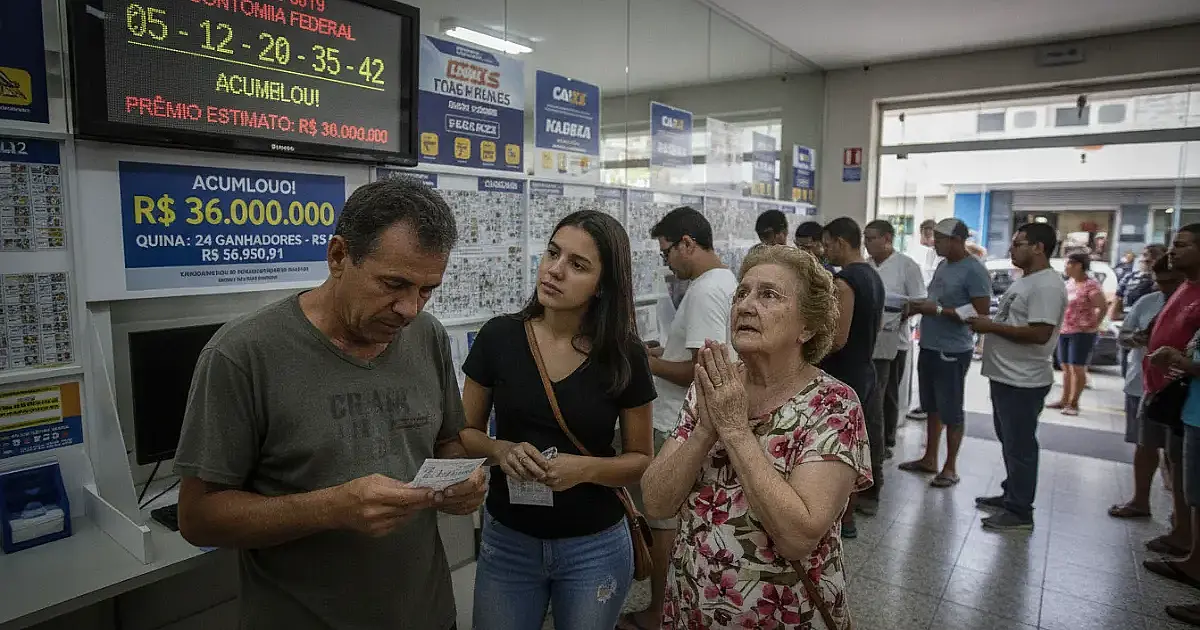 Mega-Sena 3019 acumula e prêmio vai a R$ 36 milhões; veja quanto rendeu a quina