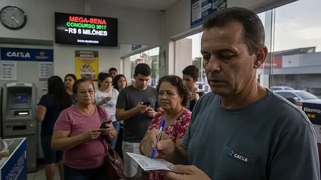 Sorteio da Mega-Sena ocorre no Espaço da Sorte em São Paulo com prêmio de R$ 8 milhões.