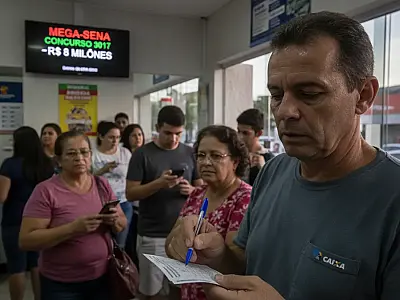Sorteio da Mega-Sena ocorre no Espaço da Sorte em São Paulo com prêmio de R$ 8 milhões.