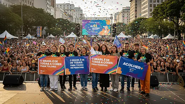 Lançamento da campanha ocorreu durante feira de empreendedorismo no Vale do Anhangabaú, em São Paulo.