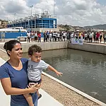 Queimados, Japeri e Nova Iguaçu ganham megaestação de esgoto para beneficiar 270 mil moradores