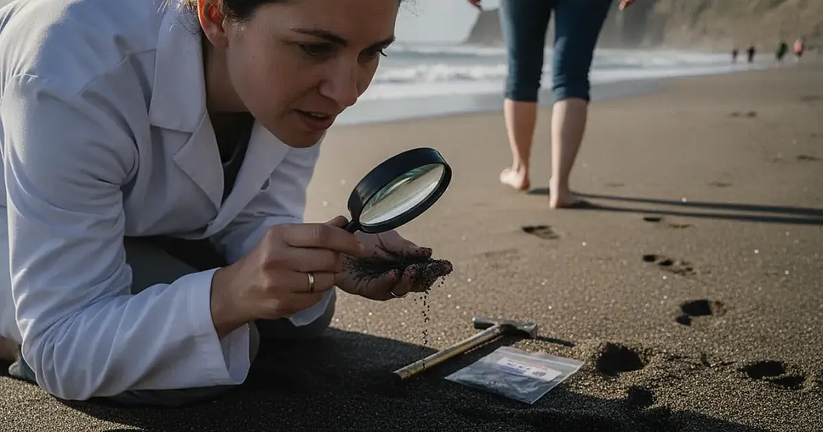 Segredo na areia: o que a cor da praia revela sobre o passado e a origem do litoral