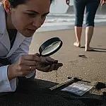 Segredo na areia: o que a cor da praia revela sobre o passado e a origem do litoral
