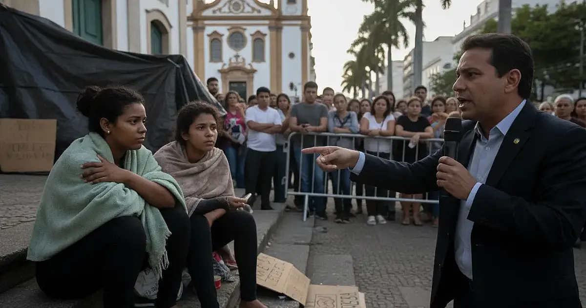 Crise social em Santos: Vereador alerta para paralisia em projetos de acolhimento