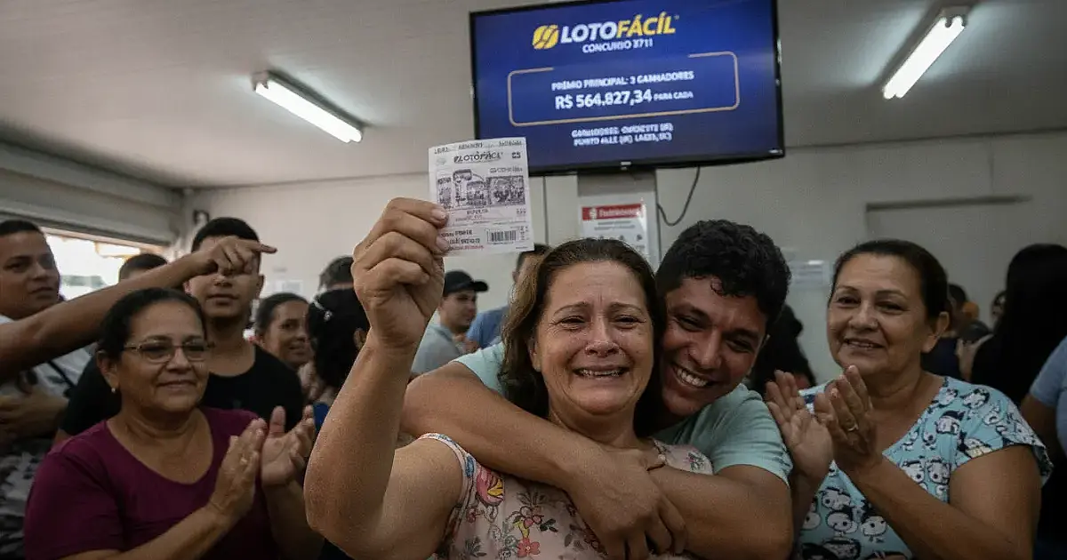Lotofácil 3711: Três apostas dividem prêmio milionário; saiba de onde são os ganhadores