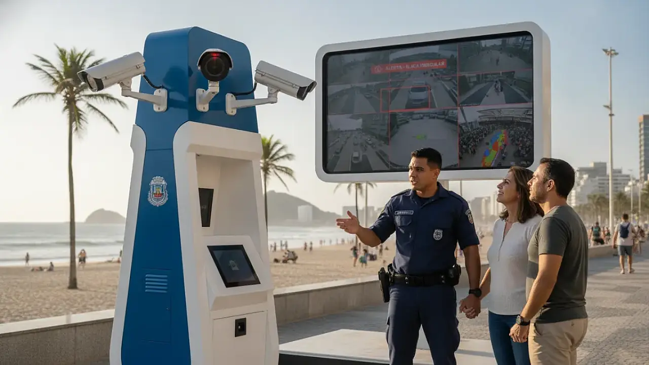 São Vicente amplia segurança com Inteligência Artificial e novos módulos de monitoramento