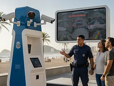 Novos módulos de monitoramento em São Vicente integram Inteligência Artificial para aumentar a segurança pública e reduzir índices criminais.