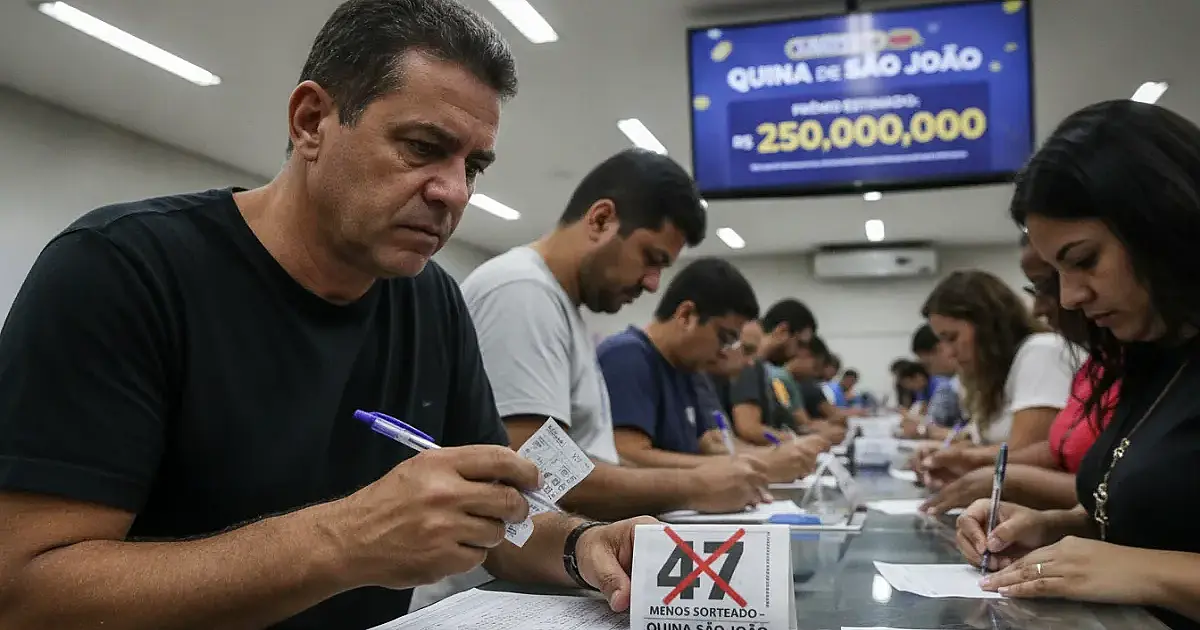 Quina de São João: O número "azarado" que você deve evitar para buscar R$ 250 milhões