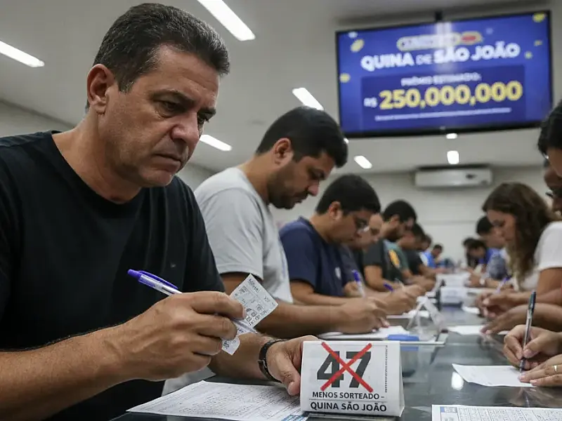 Quina de São João: O número "azarado" que você deve evitar para buscar R$ 250 milhões