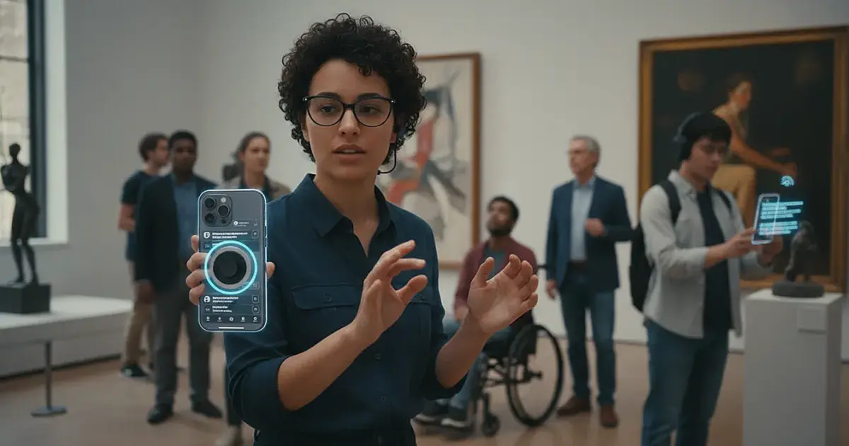 Apple revoluciona acessibilidade no iPhone com inteligência artificial de ponta