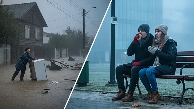 Ciclone extratropical e frente fria trazem mudanças drásticas no tempo em diversas regiões do Brasil nesta semana.