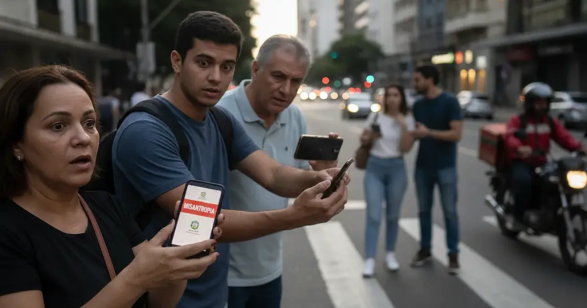 Invasão no sistema da Defesa Civil: Alerta falso sobre 'misantropia' assusta moradores