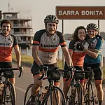 Ciclistas de Itanhaém completam jornada épica de 460 km até Barra Bonita