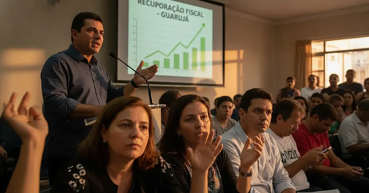 Farid Madi detalha recuperação fiscal de Guarujá: "O milagre é o cuidado com o gasto"
