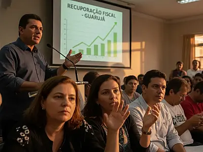 Farid Madi detalha recuperação fiscal de Guarujá: "O milagre é o cuidado com o gasto"