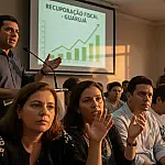 Farid Madi detalha recuperação fiscal de Guarujá: "O milagre é o cuidado com o gasto"