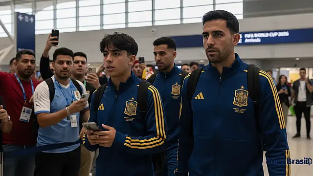 Lamine Yamal e Rodri são as principais esperanças da seleção espanhola para a conquista do bicampeonato mundial em 2026.